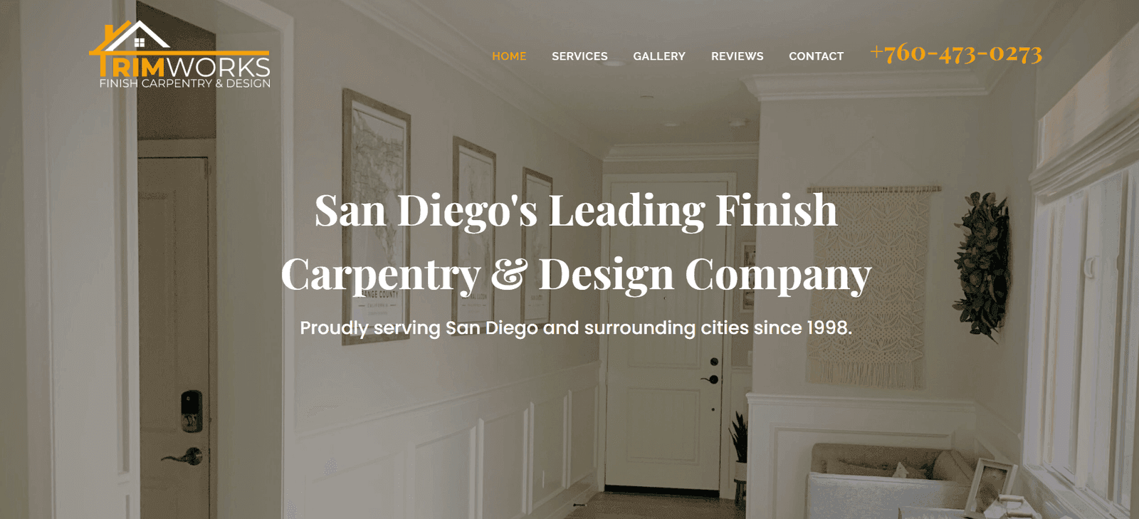 Trimworks CA website screenshot