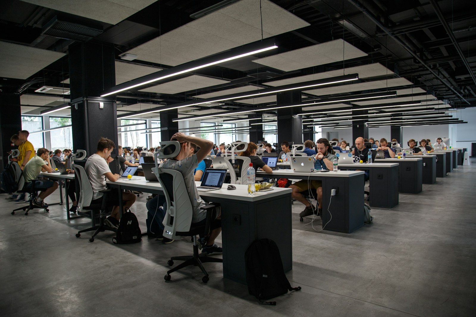 The Q3 Labs team at work in the Dubai office