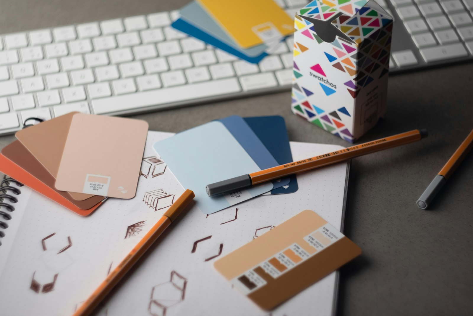 Brand strategy and identity design materials for a digital marketing agency client